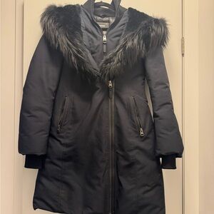 Mackage Down Coat with Black Fur Trim